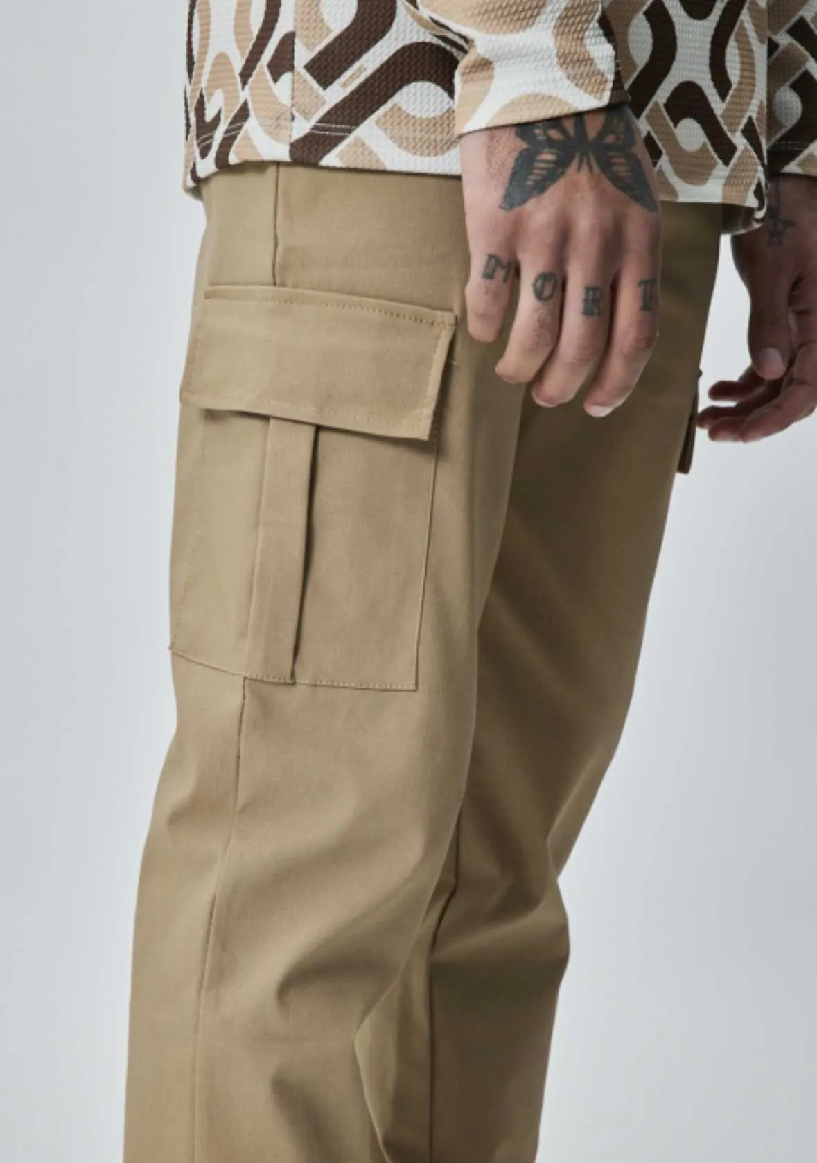 Pantalon cargo | Pantalon cargo camel | Mode urbaine | 39,9€