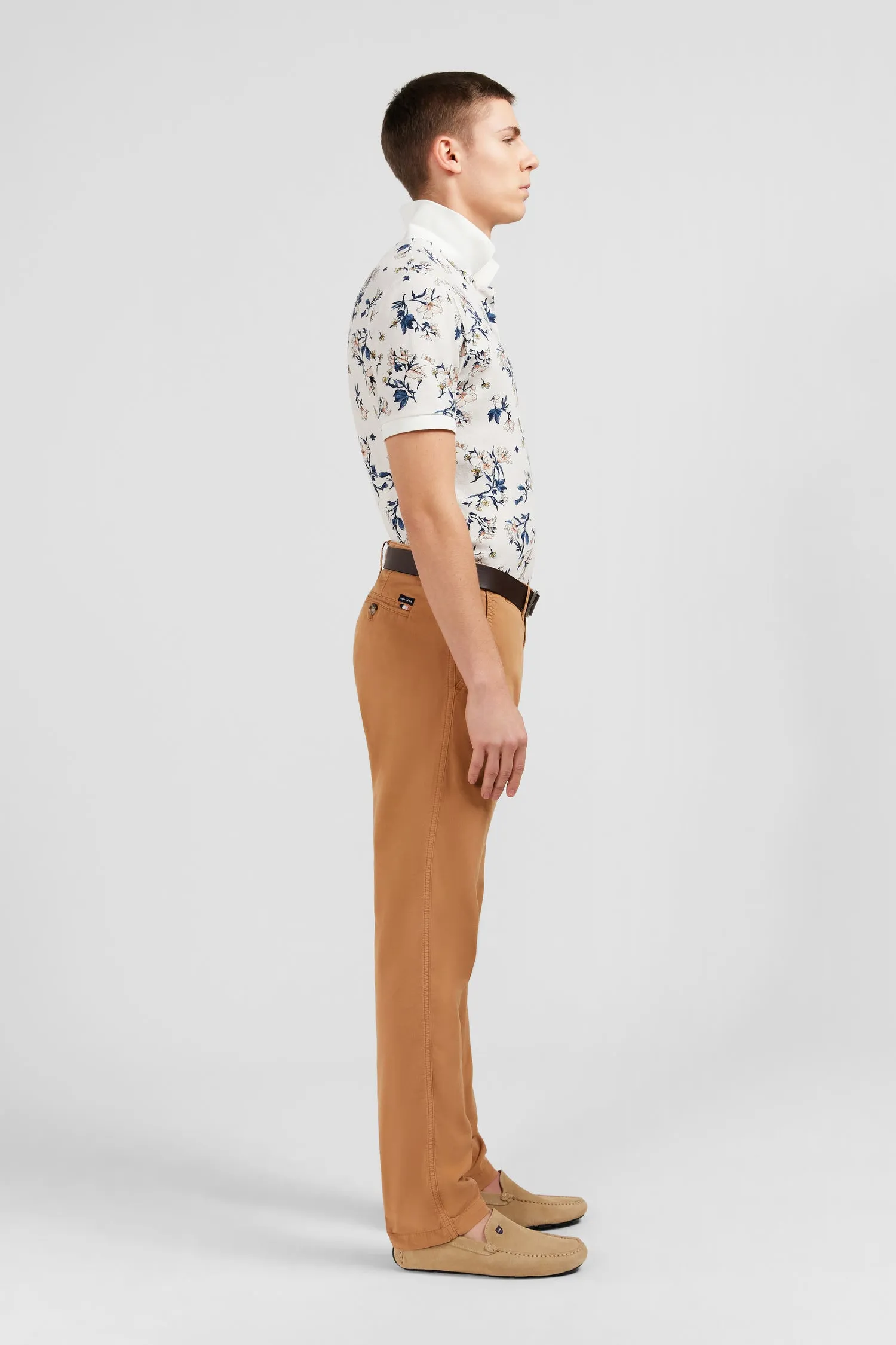 Pantalon chino beige