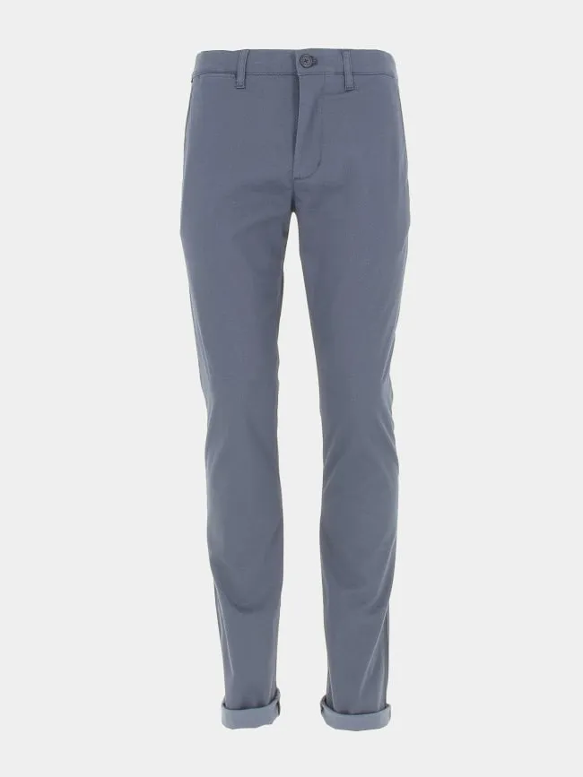 Pantalon chino bleecker printed bleu homme - Tommy Hilfiger | wimod