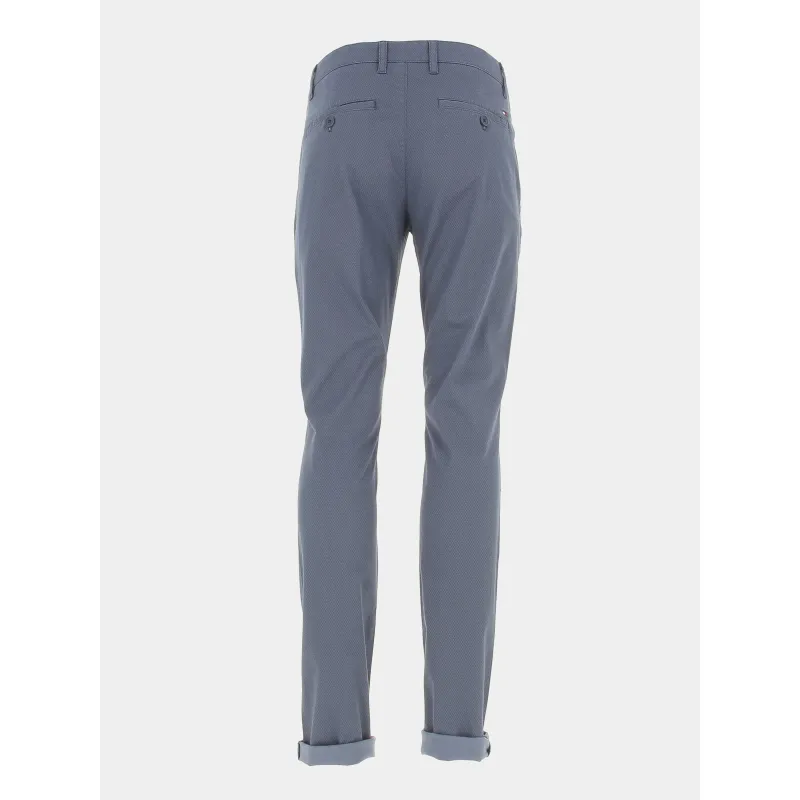 Pantalon chino bleecker printed bleu homme - Tommy Hilfiger | wimod