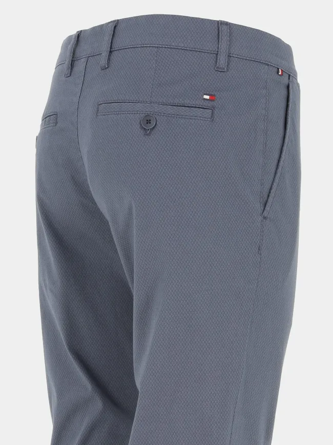 Pantalon chino bleecker printed bleu homme - Tommy Hilfiger | wimod