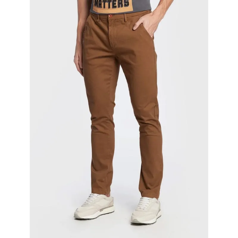 Pantalon chino bleecker printed bleu homme - Tommy Hilfiger | wimod