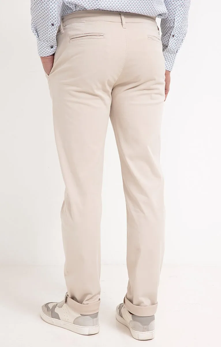 Pantalon chino coupe élatiquée - 41,99 €