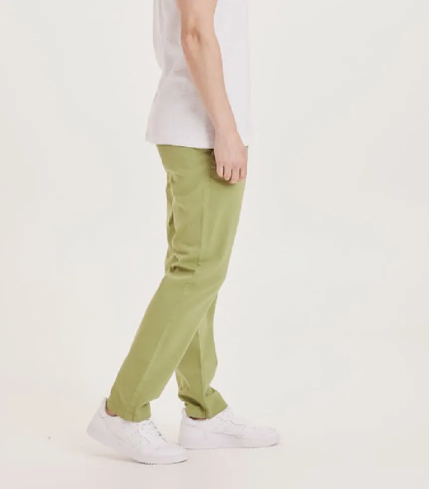 Pantalon chino en sergé de coton bio Chuck Sage