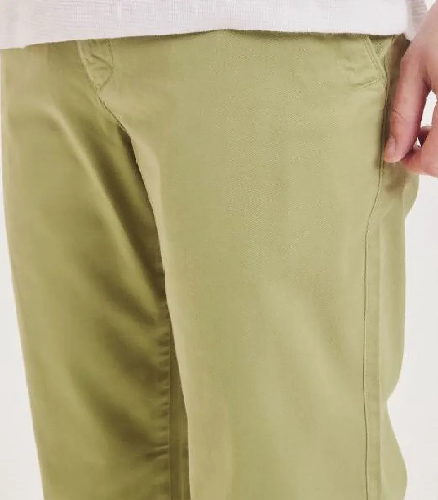 Pantalon chino en sergé de coton bio Chuck Sage