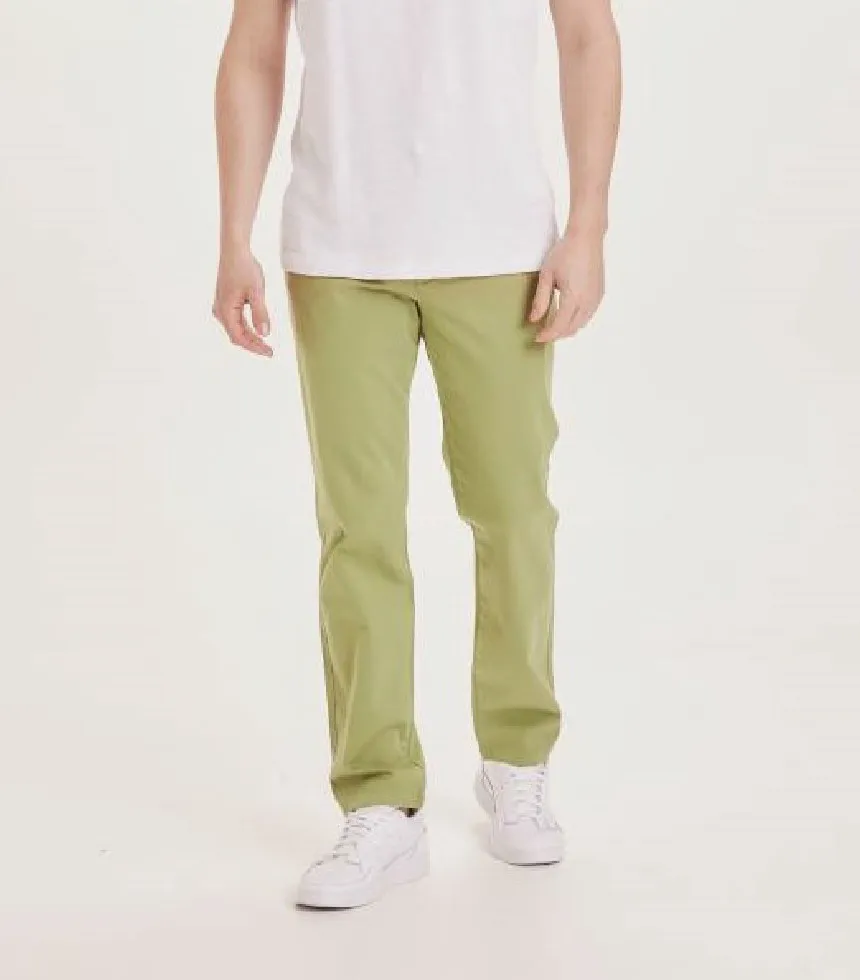 Pantalon chino en sergé de coton bio Chuck Sage