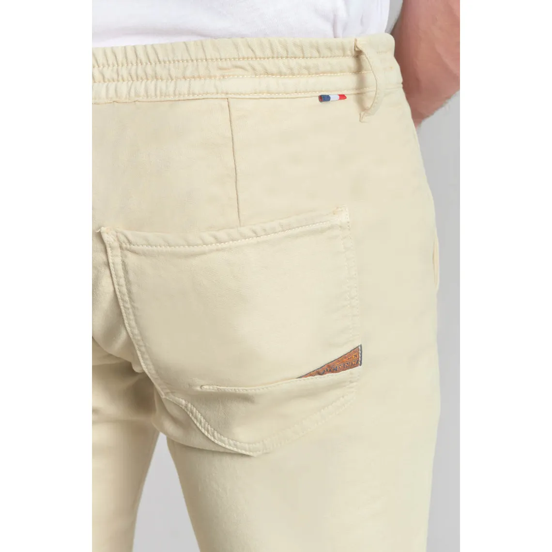 Pantalon chino JOGG beige | 3 Suisses