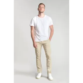 Pantalon chino JOGG beige | 3 Suisses