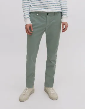 Pantalon chino SLIM aqua Homme