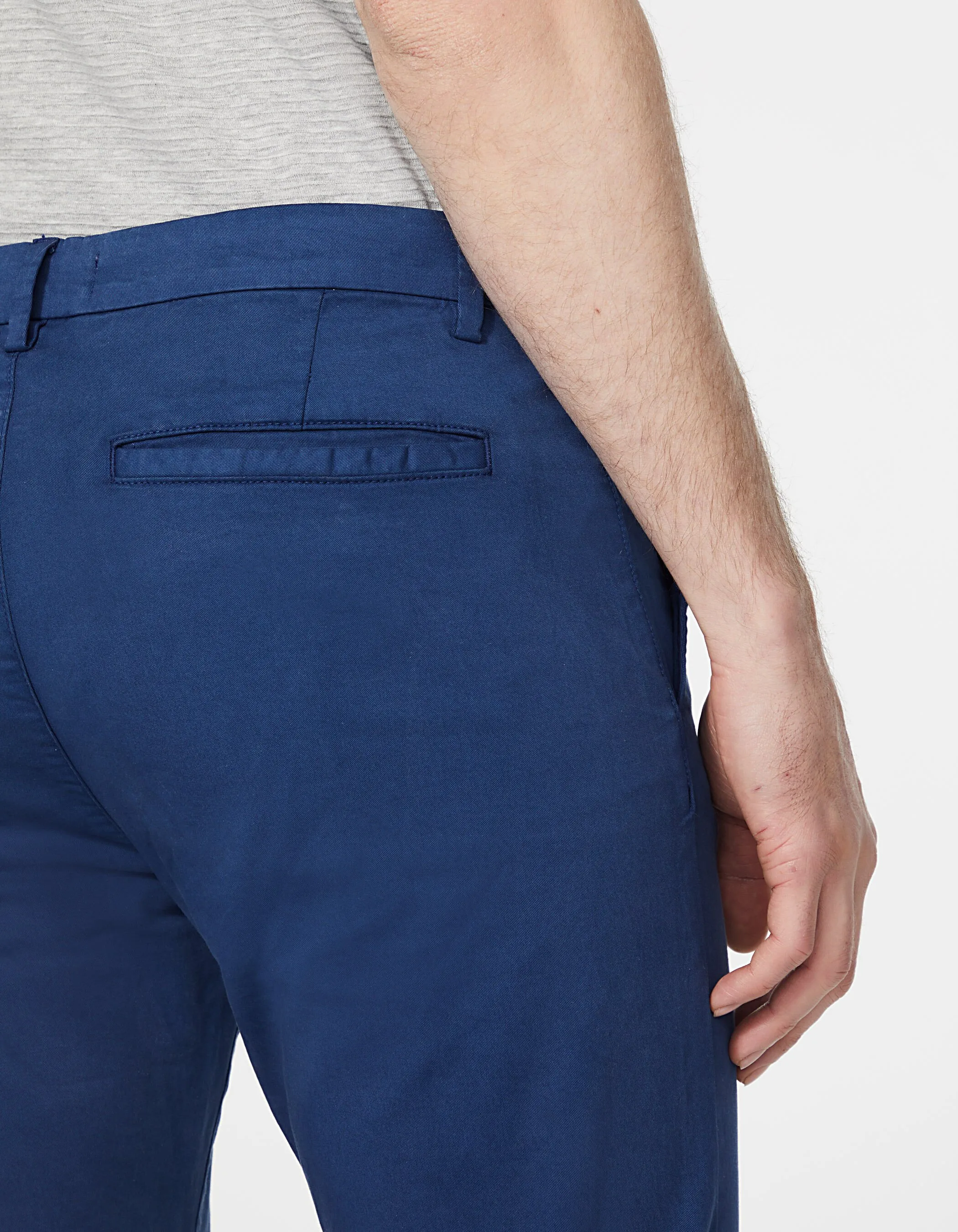 Pantalon chino SLIM bleu Homme