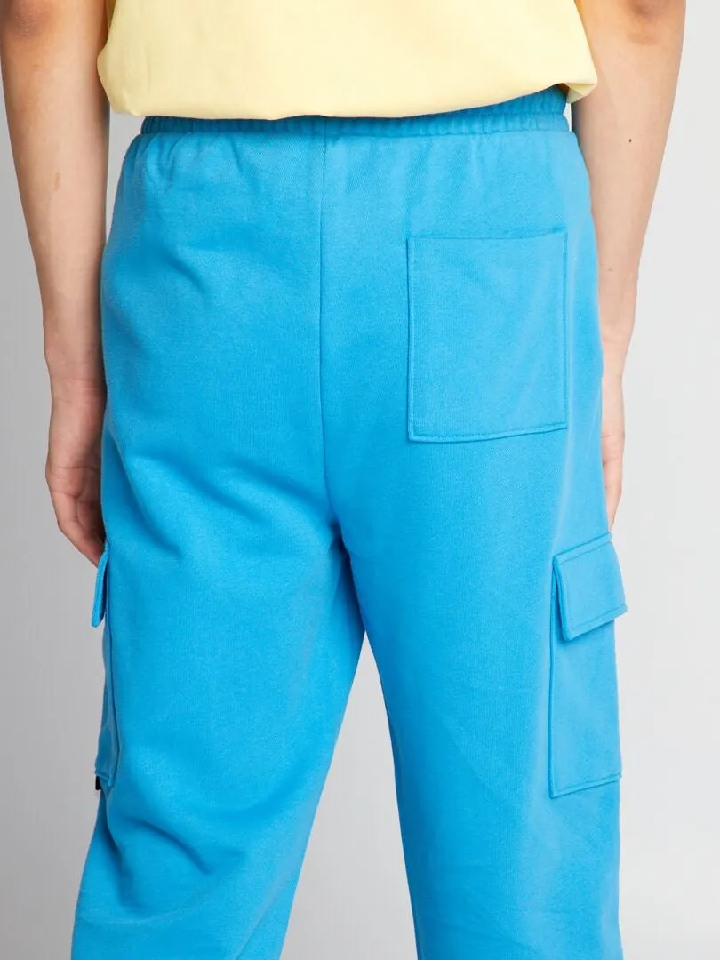 Pantalon de jogging style cargo - Bleu