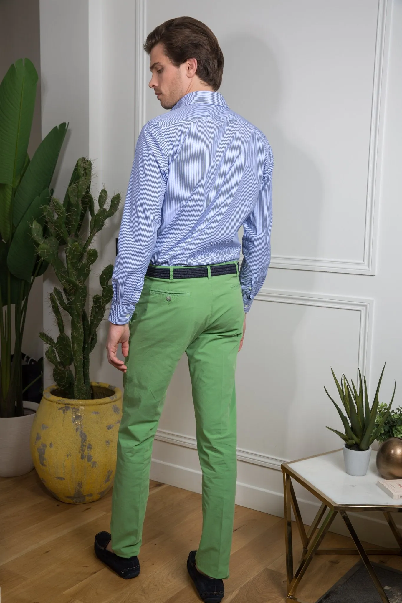 Pantalon d'été Sean en coton stretch