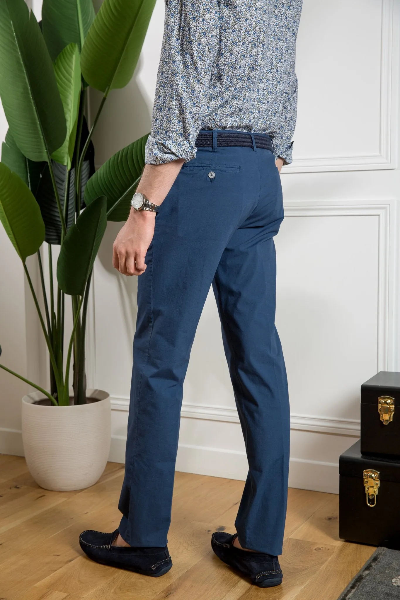 Pantalon d'été Sean en coton stretch