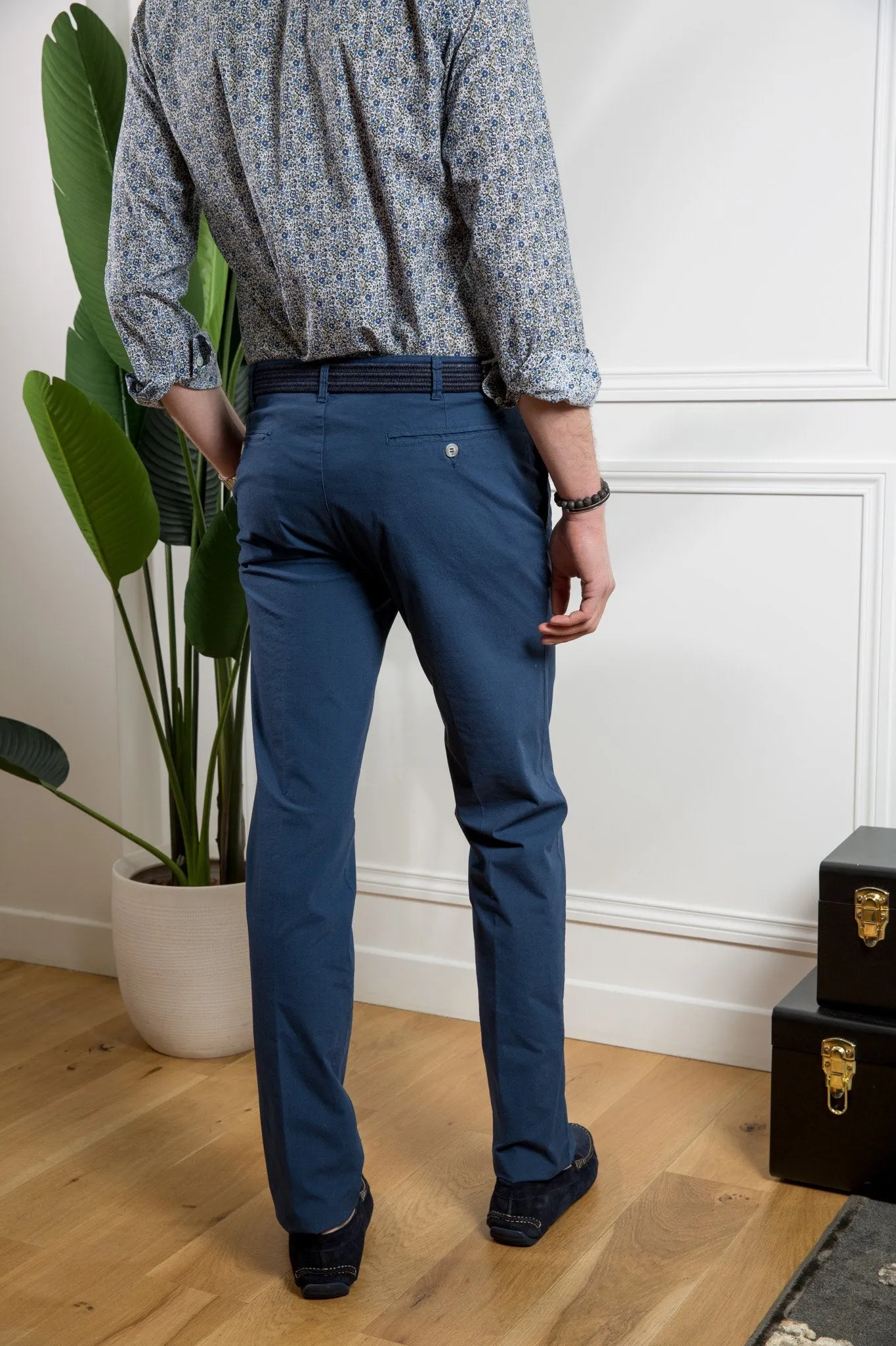 Pantalon d'été Sean en coton stretch