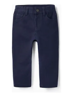 Pantalon en Sergé de Coton pour Bébé Garçon  ROYALS OFF DUTY - Bleu foncé