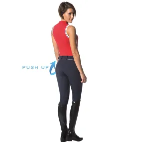 Pantalon équitation femme Flags&Cup Push Up