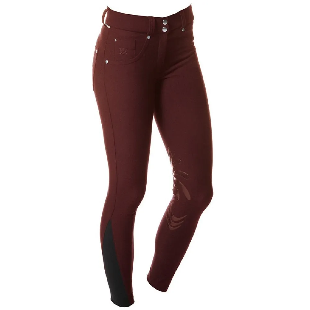 Pantalon équitation femme Flags&Cup Push Up