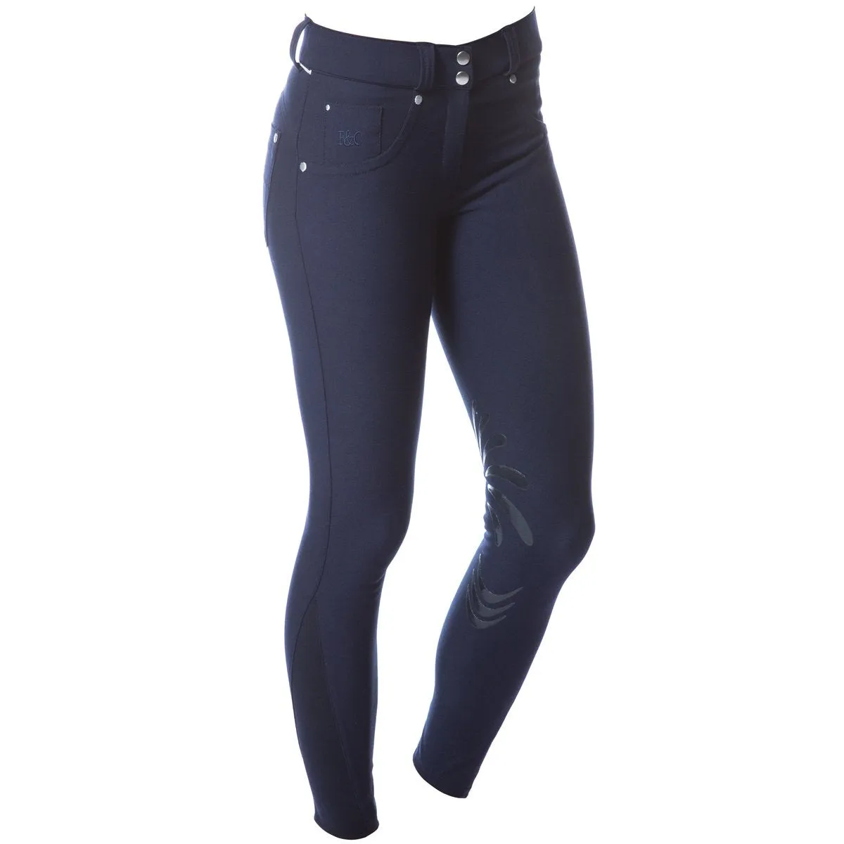 Pantalon équitation femme Flags&Cup Push Up