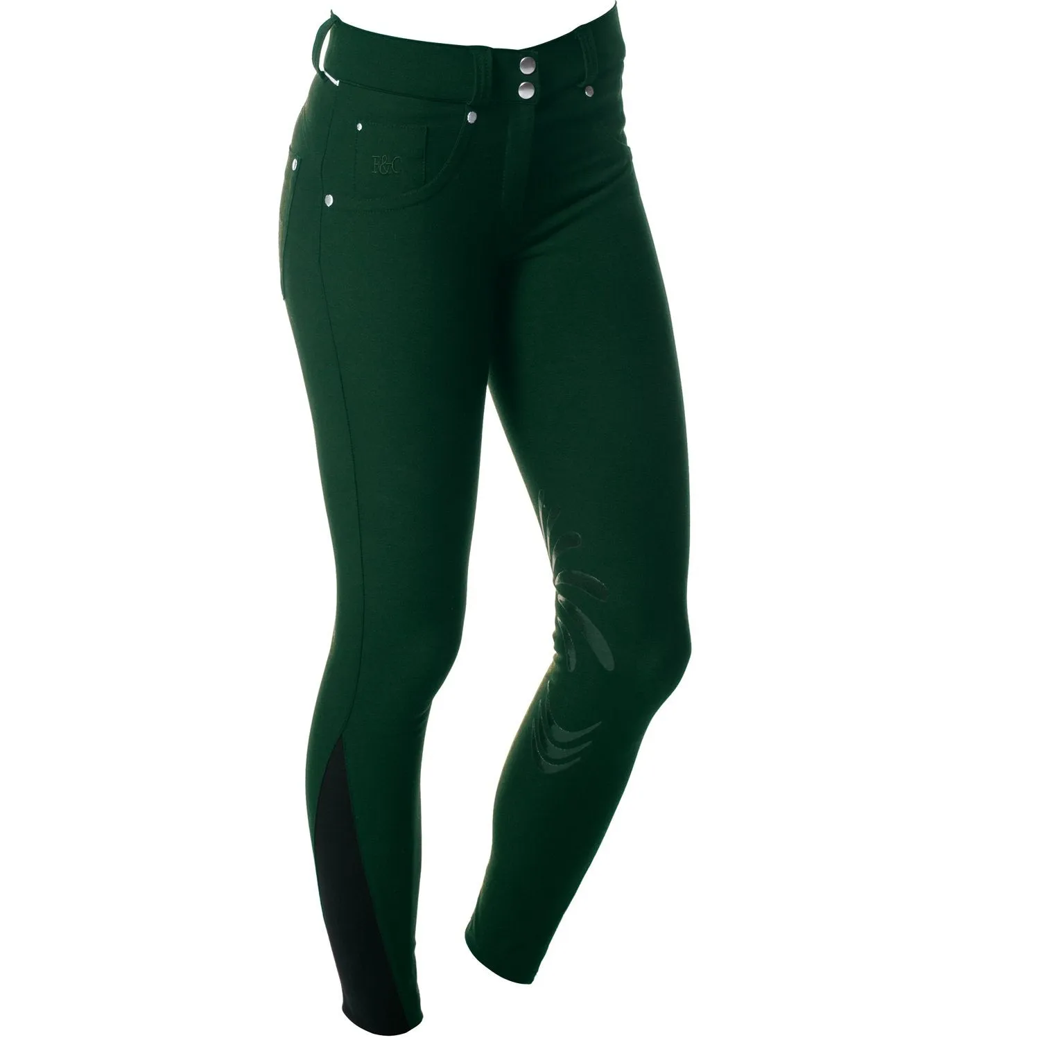 Pantalon équitation femme Flags&Cup Push Up