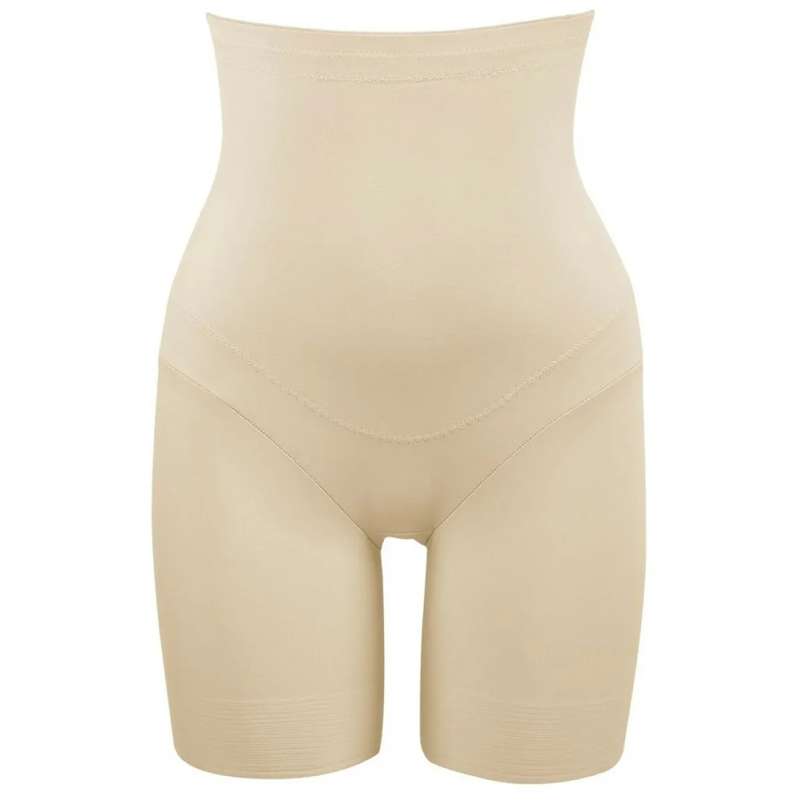 Panty gainant taille haute beige en nylon | 3 Suisses