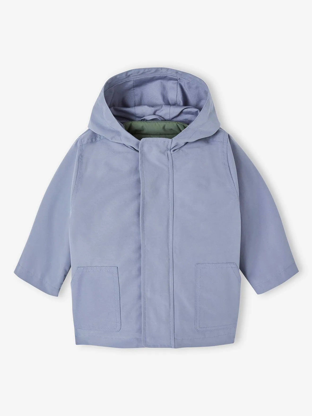 Parka 3 en 1 bébé avec doudoune matelassée amovible indigo - Vertbaudet