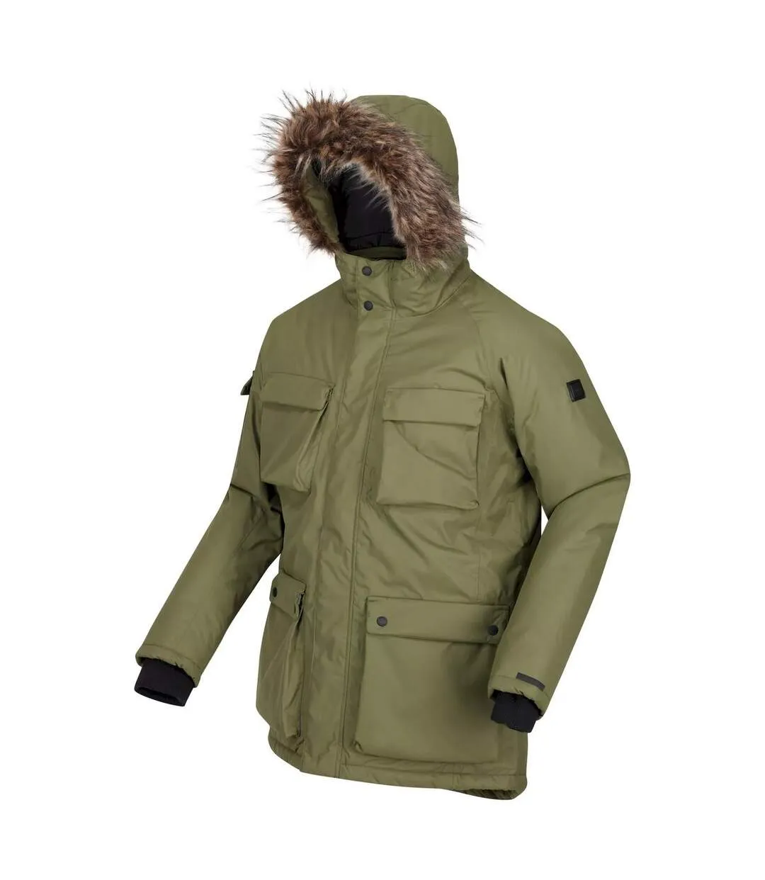 Parka aziel homme vert kaki Regatta