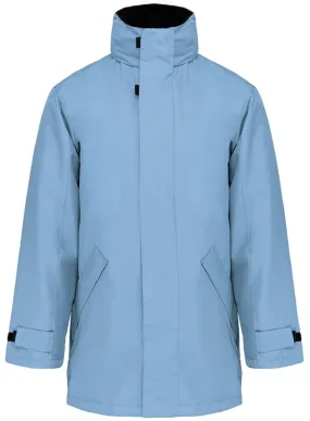 Parka Homme doublure matelassée -  K677 - bleu ciel 