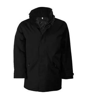 Parka homme noir/noir Kariban