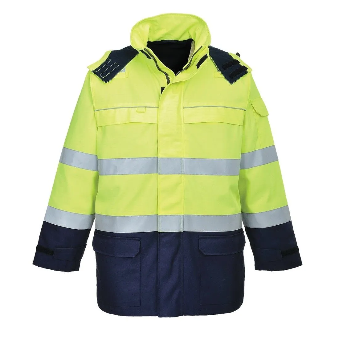 Portwest - Parka de travail spéciale arc électrique haute visibilité