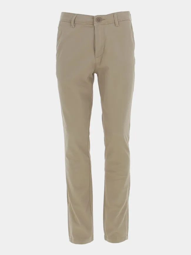 Profitez-en - Pantalon chino marco bowie beige foncé homme - Jack & Jones | wimod