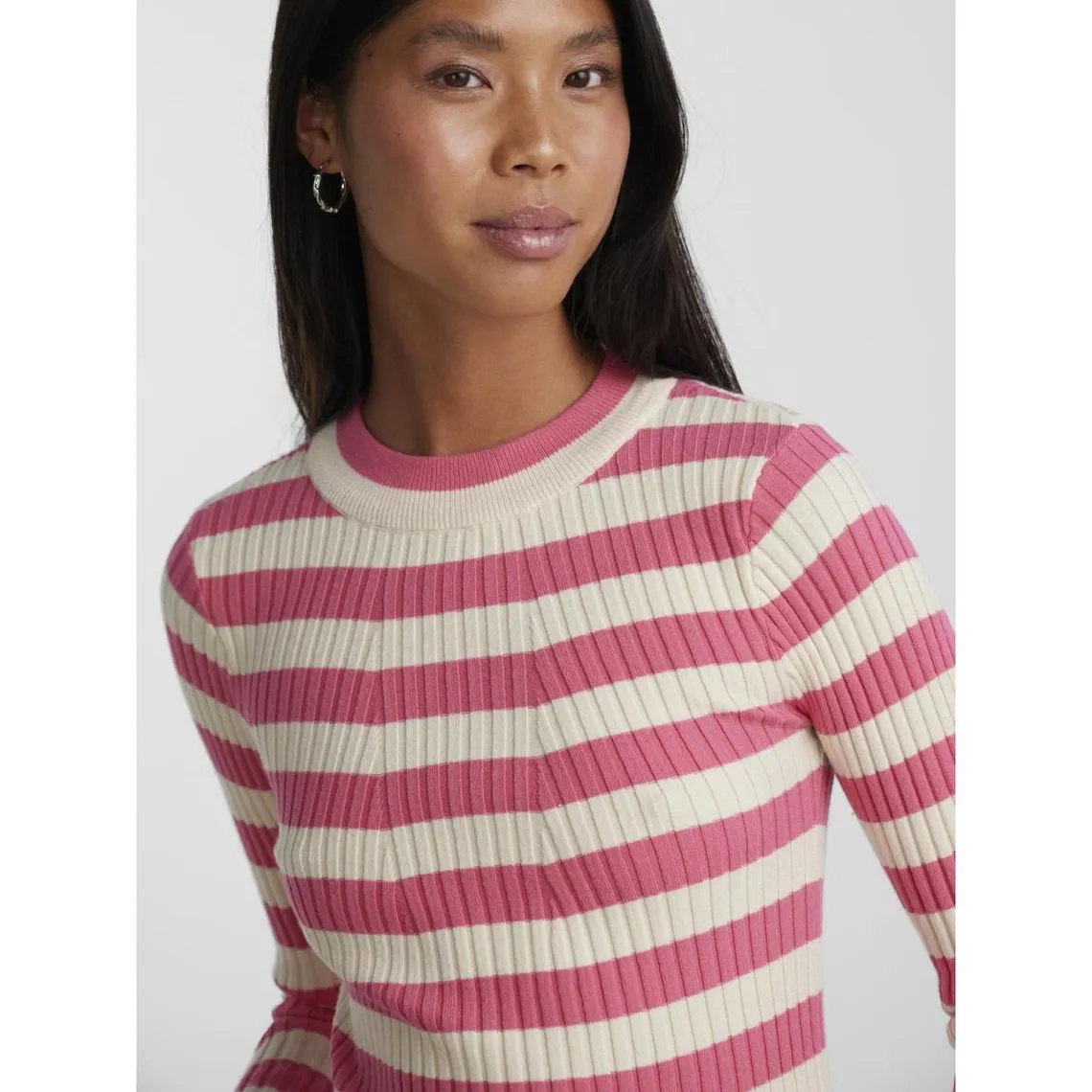 Pull en maille rose Agnes | 3 Suisses