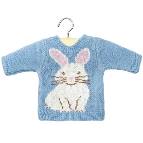 PULL EN TRICOT RABBIT POUR POUPON - littlecasba.com