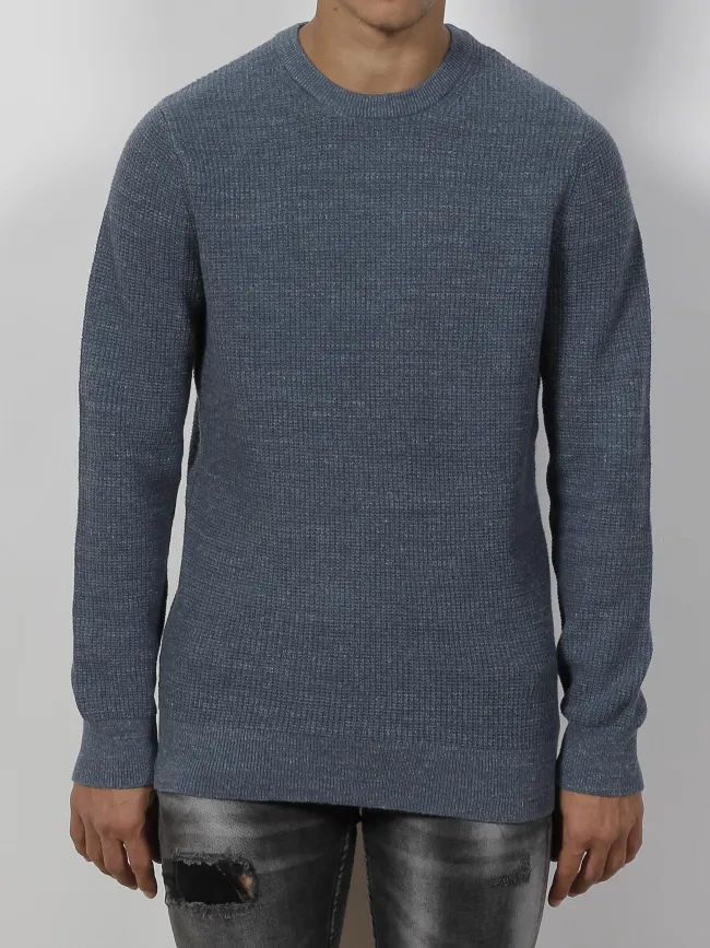 Pull vintage bleu homme - Superdry | wimod