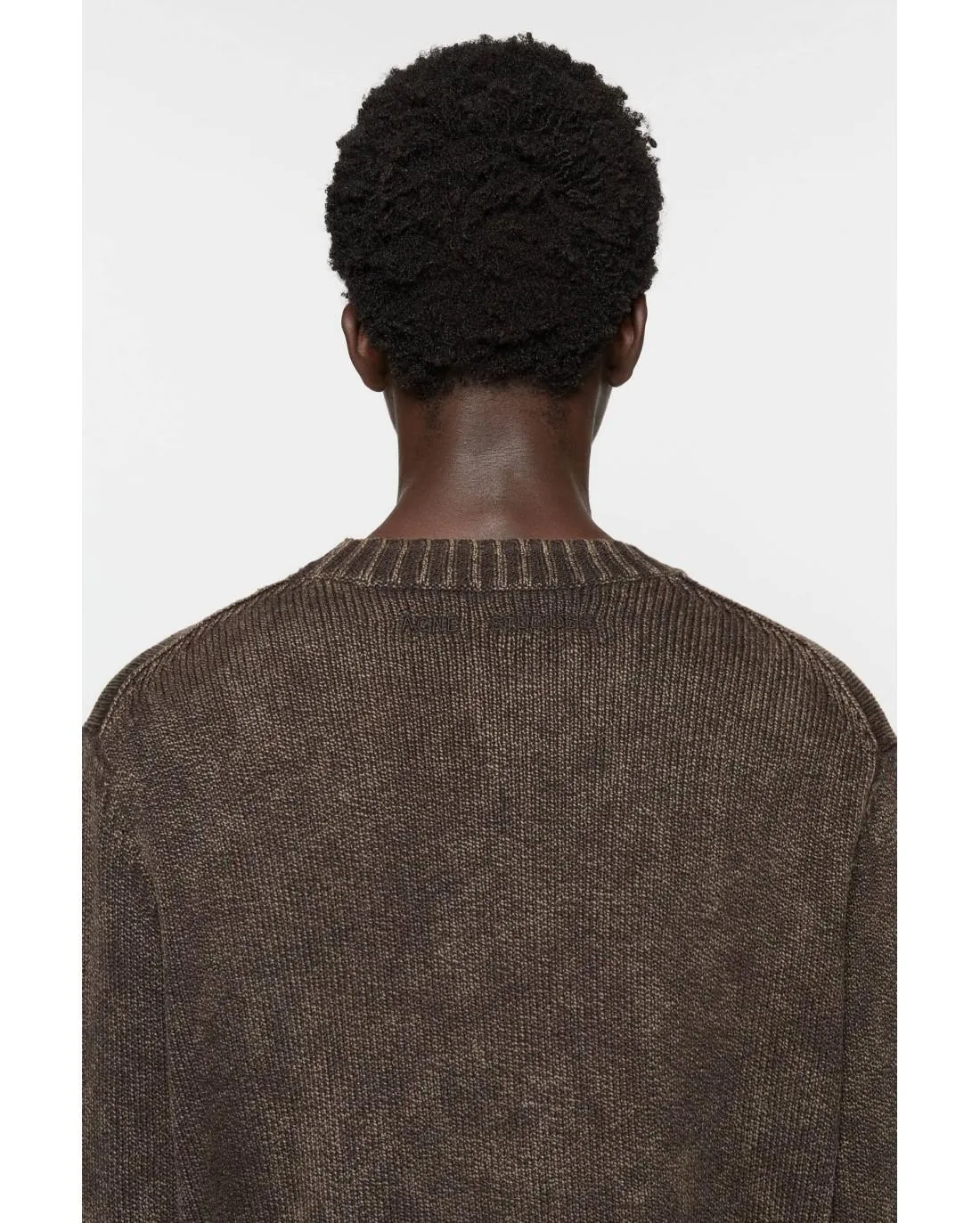 PULL À LAVAGE ACIDE Marron café - Acne Studios | Chez Maman Rouen