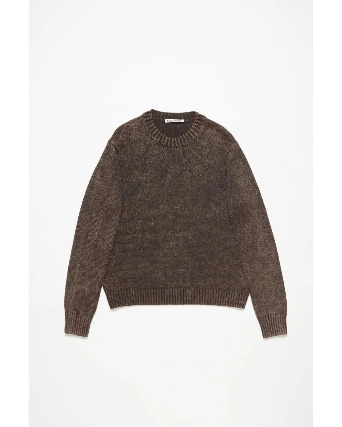 PULL À LAVAGE ACIDE Marron café - Acne Studios | Chez Maman Rouen