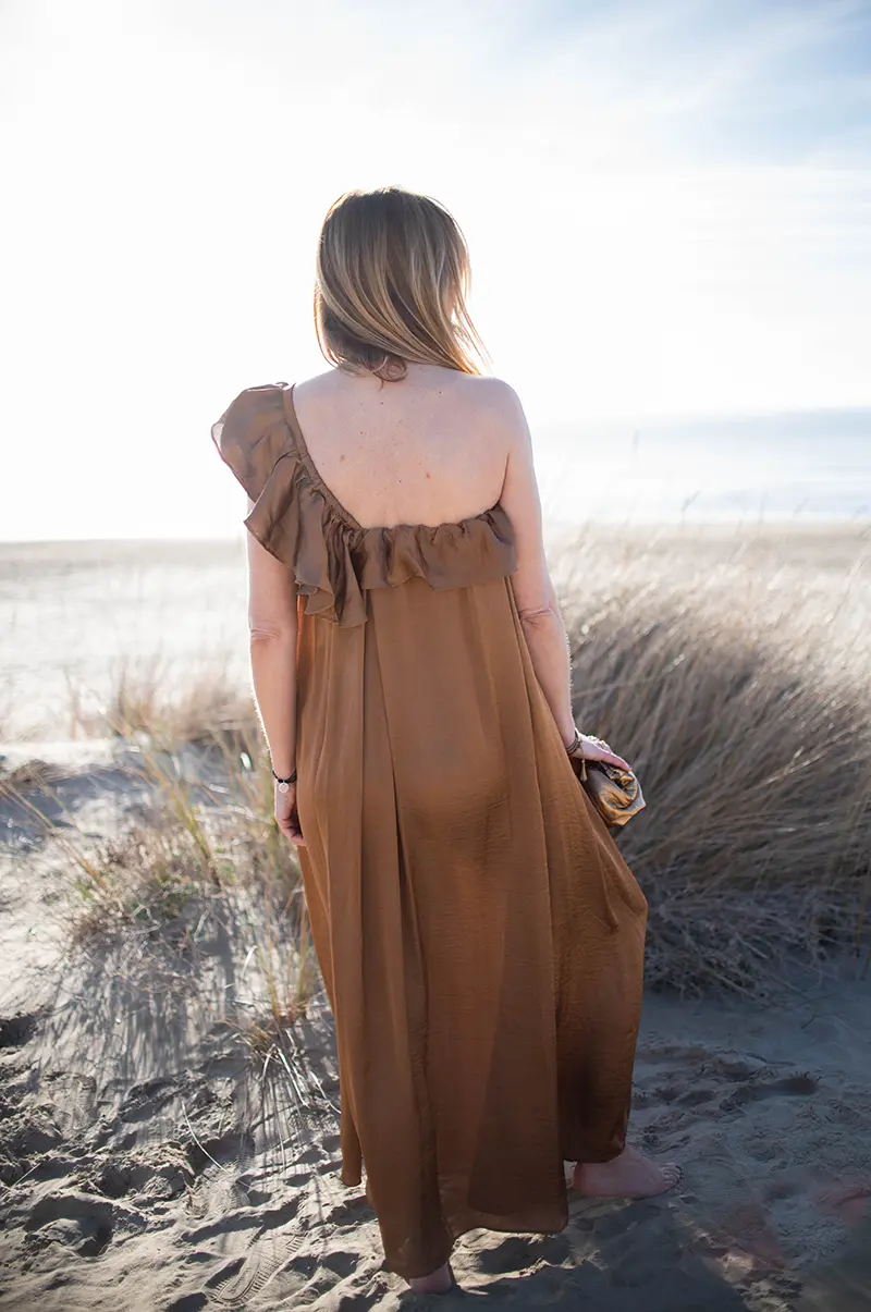 Robe Flamen Brown - Laurence Bras | Les Chiquettes