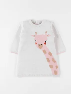 Robe girafe, chiné/rose Noukie's - Beige