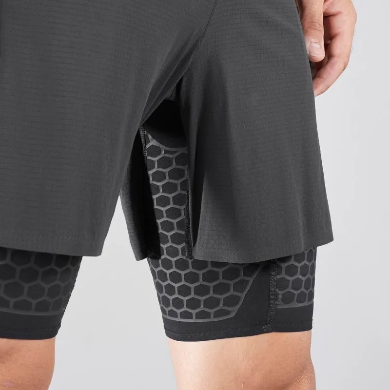 Salomon Exo Twinskin Short M - Short trail homme | Hardloop