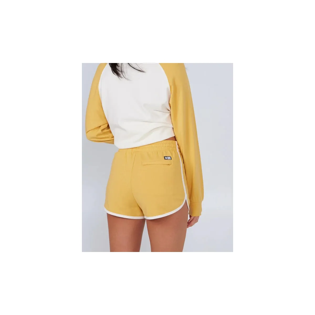 Salty Crew - Short jaune pour femme