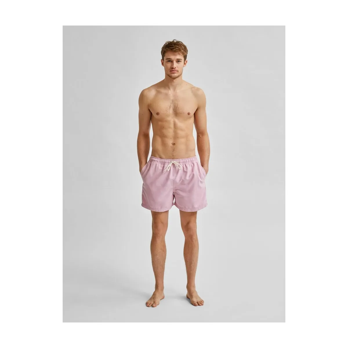 Selected homme - Short de bain lila