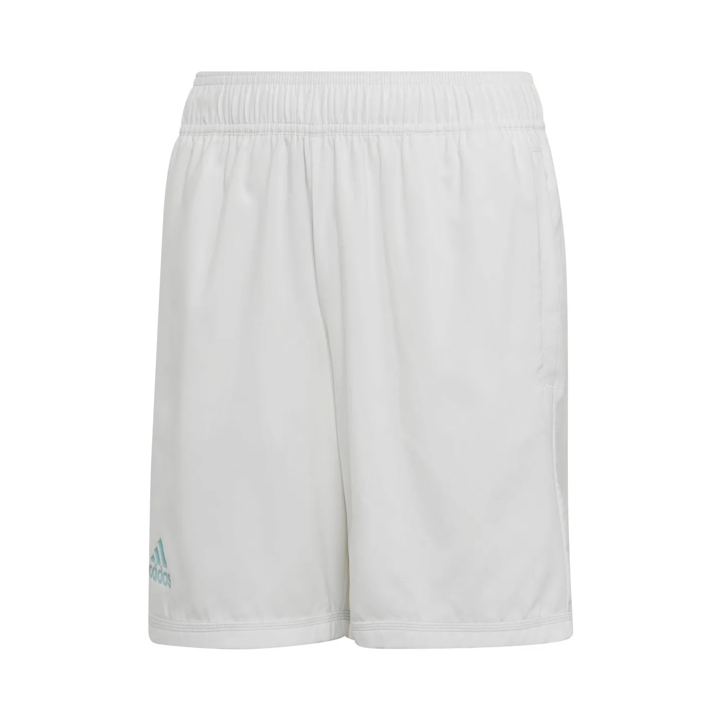 Short ADIDAS Garçon B PARLEY Blanc / Turquoise Open d'Australie PE 2019