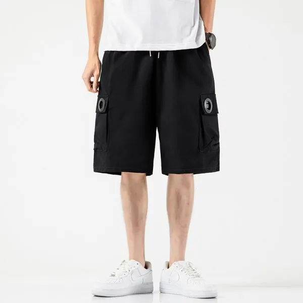 Short baggy en coton pour homme