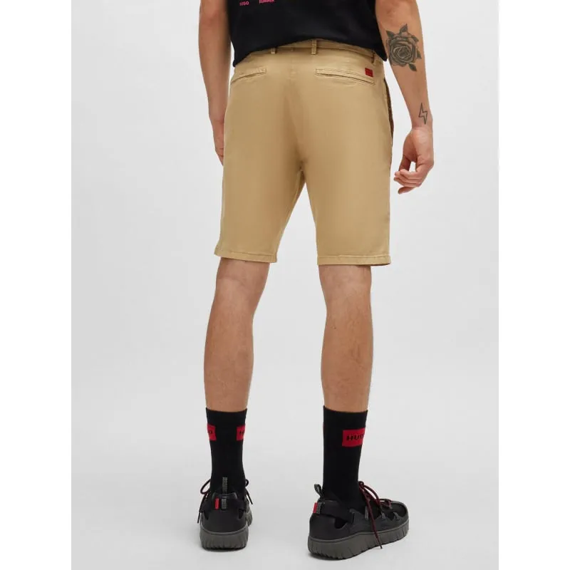 Short chino slim david beige homme - Hugo | wimod