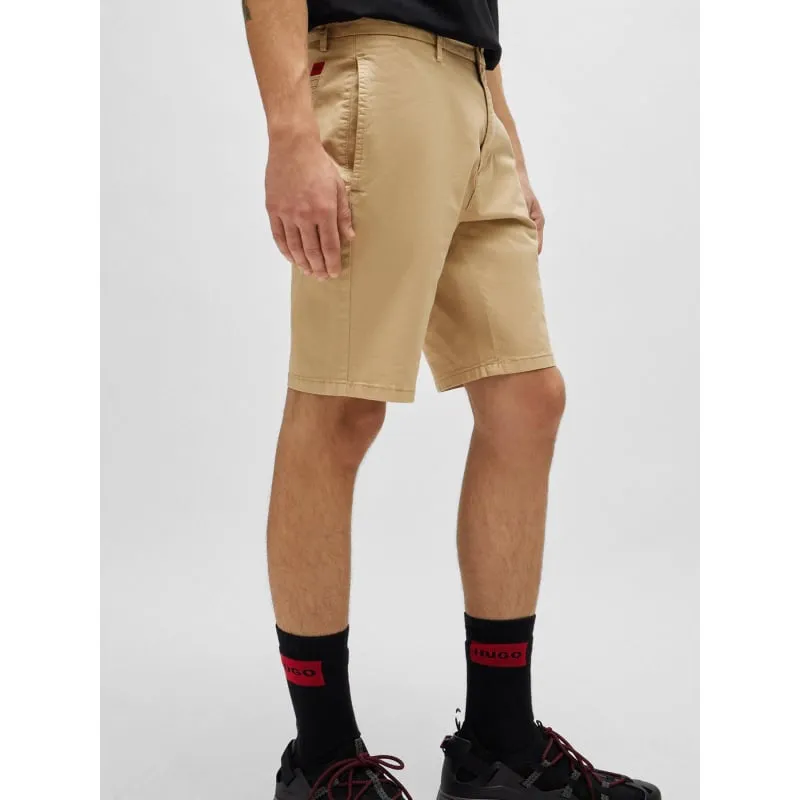 Short chino slim david beige homme - Hugo | wimod