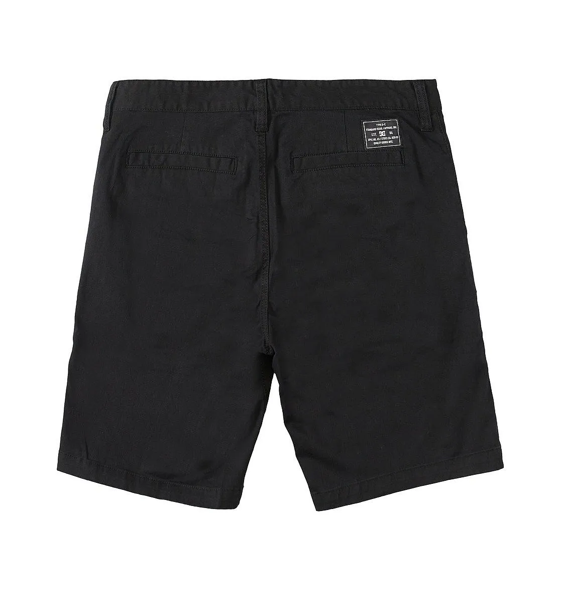 short DC Worker Straight Chino - KVJ0/Black - men´s