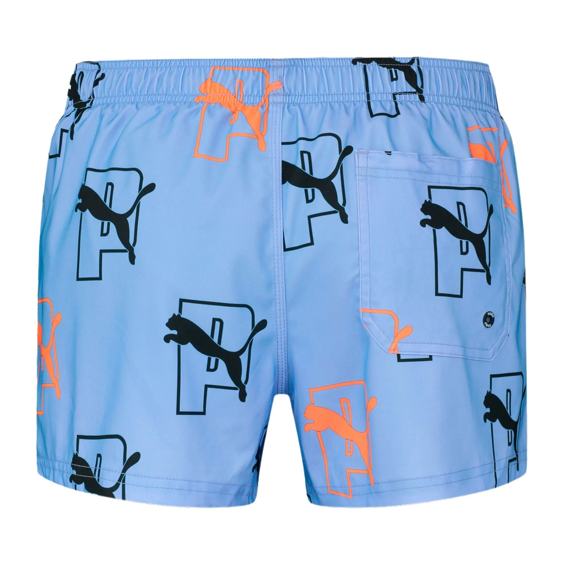 Short de bain court avec logo PUMA - lavande - Puma : vente short d...