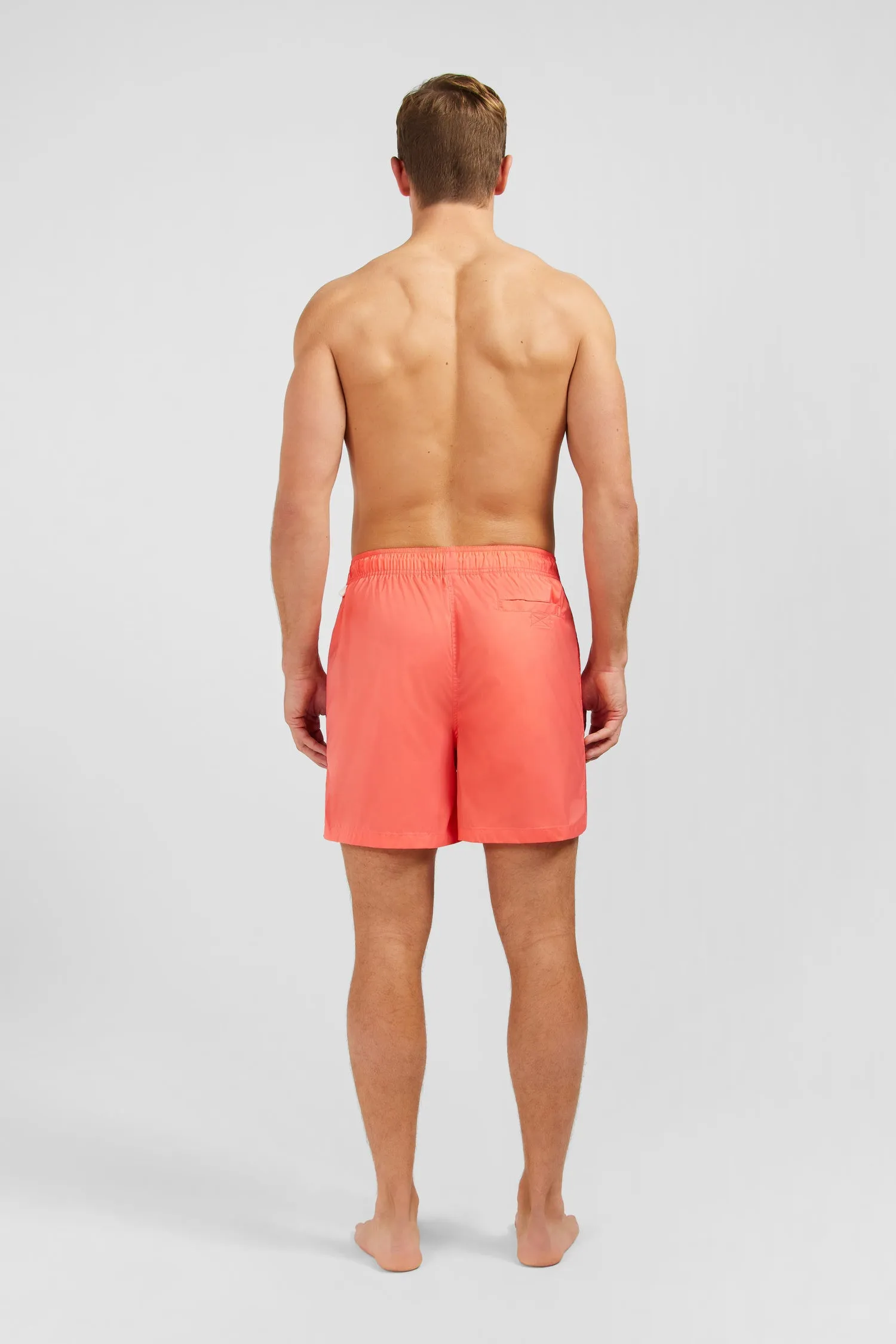 Short de bain rose