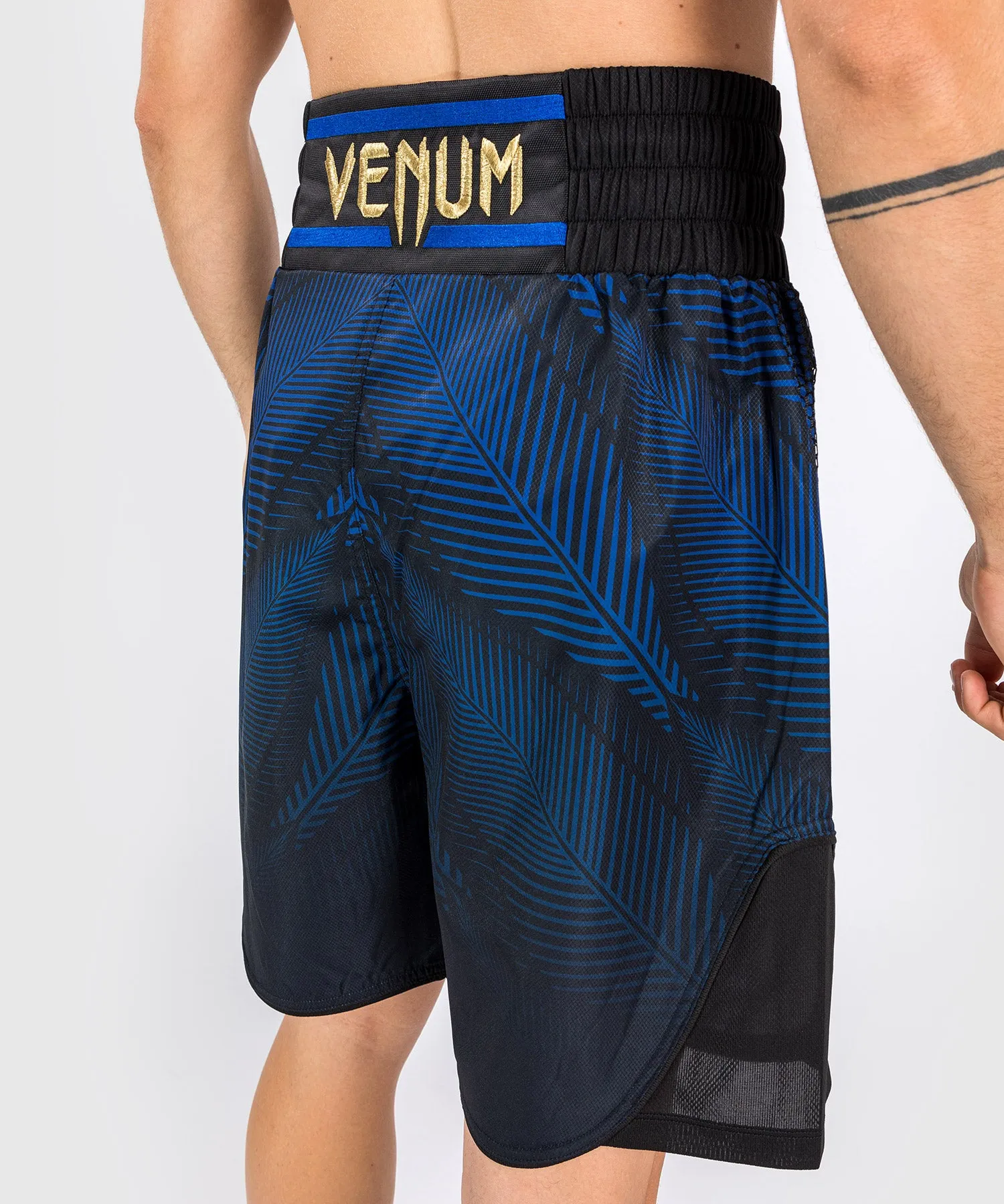 Short de Boxe Venum Phantom Loma - Noir/Bleu