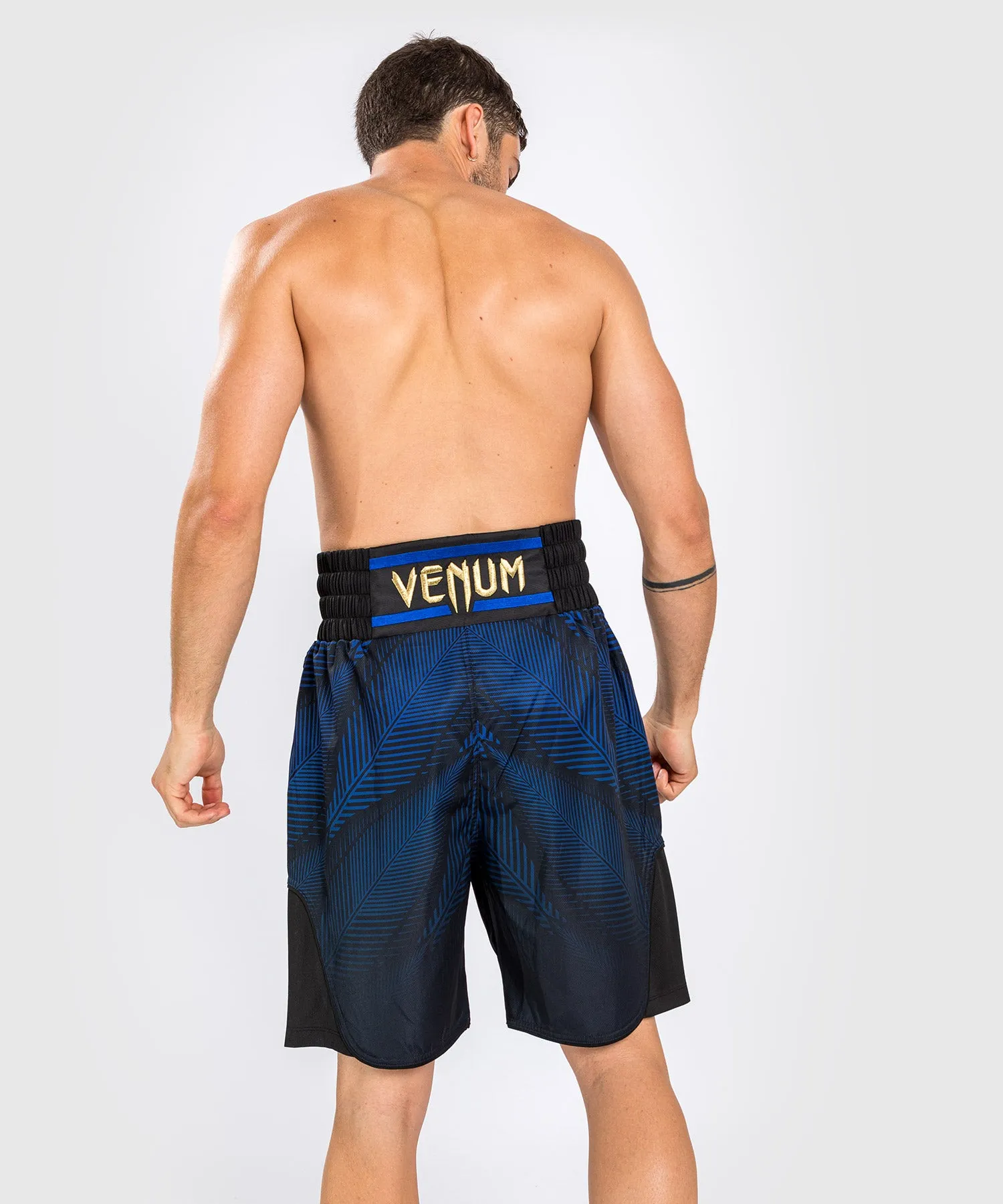 Short de Boxe Venum Phantom Loma - Noir/Bleu