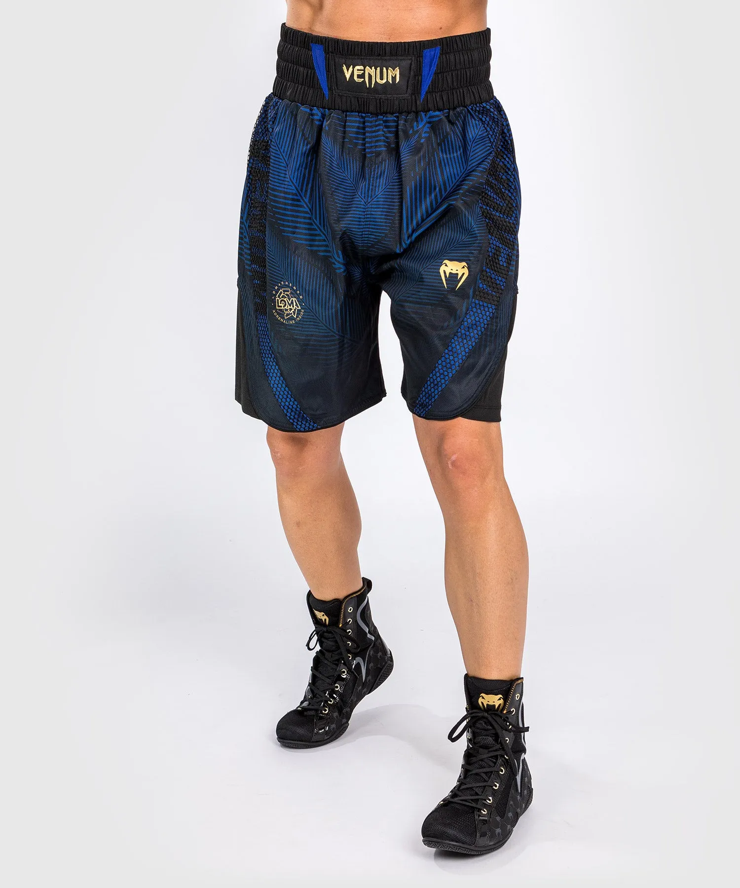 Short de Boxe Venum Phantom Loma - Noir/Bleu